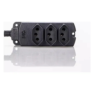 TMU3-320 PRETO 2P+T TOMADA MULTIPLA CB - 20A PA017767
