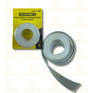FITA ADESIVA (ROLO) MATERIAL:65% BOM-1341