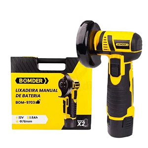 EQUIPAMENTO COM MOTOR ELETRICO LIXADEIRA 12V REF : BOM-9703