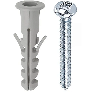 CONJ DE PARAFUSOS COM BUCHA M6 20MM BOM-5303