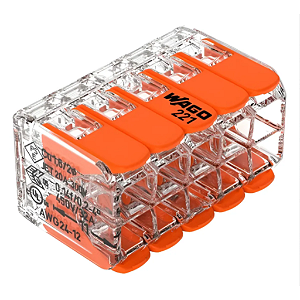 CONECTOR WAGO 10 CONDUTORES 4MM²