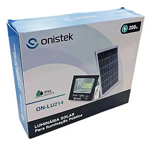 LUIMINARIA LED SOLAR REFLETOR - REF: ON-LU214 200W