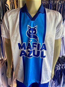 Polo Retrô Máfia Azul