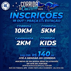 CORRIDA DO CRUZEIRO - 10km