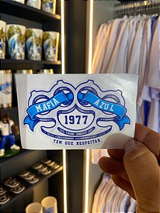 Stickers Máfia Azul Soco Inglês