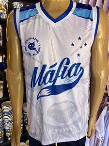 Basqueteira Dry Fit Máfia Azul Raposa