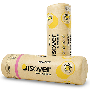 Lã De Vidro Feltro 15m² 50mm Manta Térmica - Isover