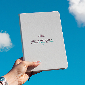 Caderneta Além de tudo o que eu poderia sonhar ou pedir