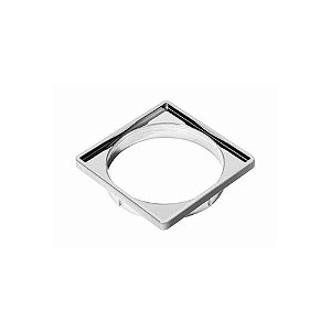 PORTA GRELHA QUADRADO CROMADO 100MM