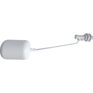 TORNEIRA BOIA PARA CAIXA D AGUA UNIVERSAL 1/2 E 3/4 - BRANCA