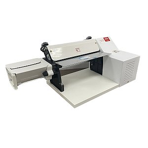 Cilindro Laminador Elétrico 28cm Massas Pão com Cortador Talharim Malta
