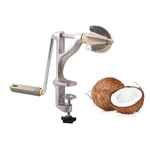 Raspador de Coco Máquina Manual Ralador Lâmina Inox Cocada And  Anodilar