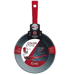 Frigideira Antiaderente Indução 24 ColorStone 1,5L Volcano Euro