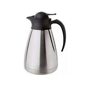 Garrafa Térmica Bule Inox Wave 1L Invicta c/ Gatilho Café Chá Água