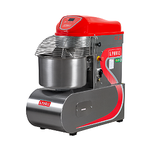 Masseira Industrial Amassadeira Espiral AE25 G2 220V Aço Inox G Paniz