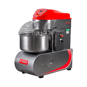 Masseira Industrial Amassadeira Espiral AE40 G2 Aço Inox 2 Velocidades G Paniz