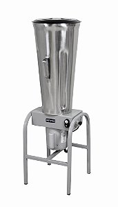 Liquidificador Industrial Basculante Profissional 1,5 cv Metvisa LQL 25L Elétrico Jarra de Aço Inox