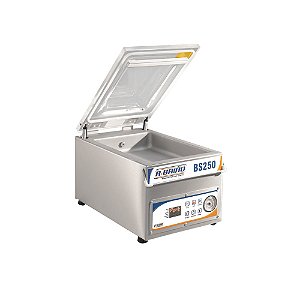 Seladora a Vacuo Profissional BS250 B.10M Digital Aço Inox 304 Câmara R. Baião