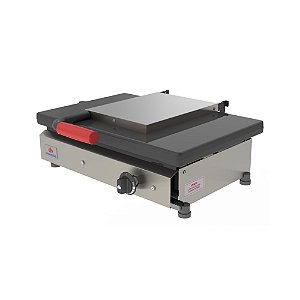 Chapa Grill a Gás Progás PR-500 G Style Inox Escovado com Prensa Pão