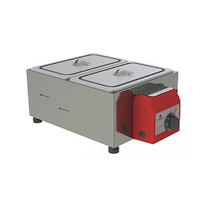 Derretedeira de Chocolate 2 Cubas Inox 2,5 kg PRD-200 G2 Prógas