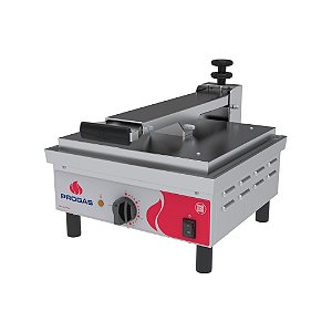 Chapa Grill Elétrica Progás PRA-45 E Inox Escovado com Prensa Pão