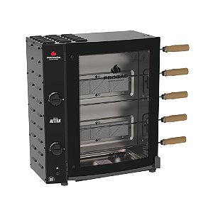 Forno Assador Rotativo Industrial Progás PRAC-05 I 5 Espetos
