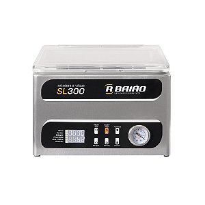 Seladora a Vácuo de Câmara SL300 Inox R Baião Profissional