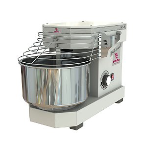 Amassadeira Espiral 5Kg AES05 Bivolt Inox 10 Velocidades Braesi