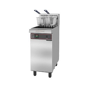 Fritadeira Industrial Elétrica Água e Óleo FAO 2C Premium 25L Inox Metalcubas