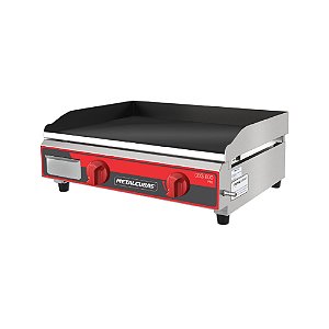 Chapa Bifeteira a Gás CBG 800 Pro Inox 9,5mm Metalcubas