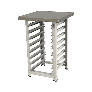 Bancada Mesa de Apoio Desmontável Inox Progás MES-004 para Forno PRP-004
