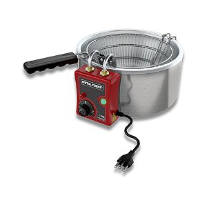 Tacho Fritador Elétrico TFRE 5 Alumínio 5 Litros Metalcubas