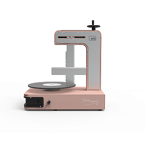 Niveladora Alisadora Elétrica de Bolos Rosa AND Profissional