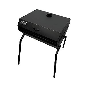Churrasqueira a Carvão Nabrasa Premium Bafo em Aço Carbono Hidro