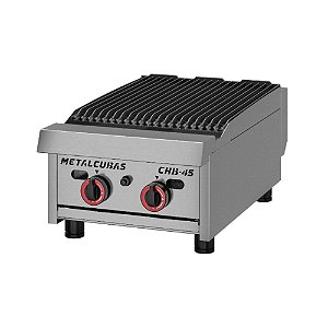 Chapa Char Broiler a Gás CHB 45 G2 Premium Inox Metalcubas