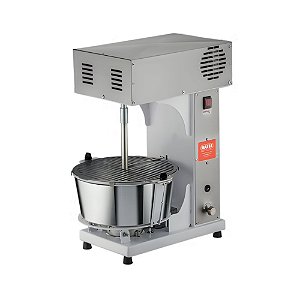 Misturador de Massas Basculante 10 Litros 1/3 CV Baixa Rotação Bivolt Malta