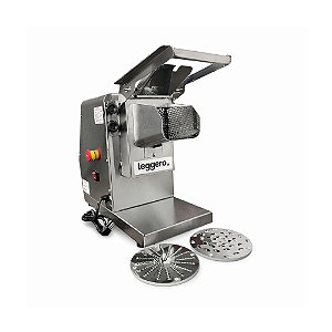 Ralador de Queijo Elétrico Profissional Industrial Inox Bivolt 1/3CV Leggero