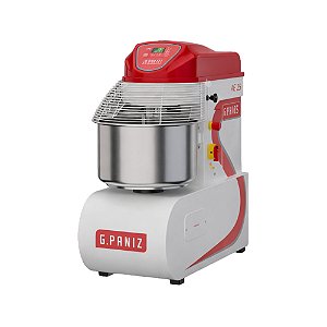 Masseira Industrial G Paniz Amassadeira Espiral AE25 G2 Branca com Bacia Inox 2 Velocidades Monofásico 60Hz