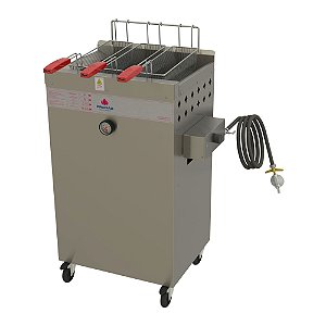 Fritadeira a Gás Industrial Água e Óleo PR-2000 BPG 18L Progás