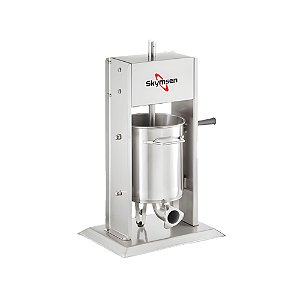 Ensacadeira de Linguiça Vertical Manual Inox 10 Litros EL10V Skymsen