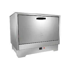 Estufa Aquecedor de Alimentos Elétrica 18 Marmitas Inox Metalmaq