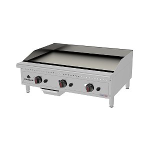 Chapa Bifeteira a Gás Profissional PRO 90CH 19mm Inox Progás
