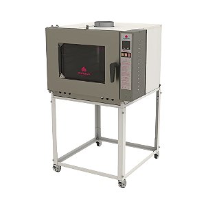 Forno Turbo Elétrico Industrial com Vapor PRP 5000NE 5 Esteiras Trifásico Progás