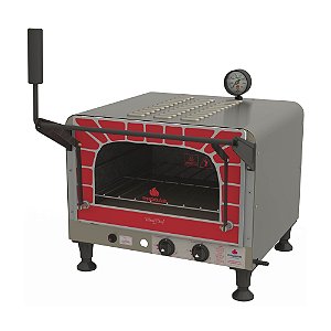 Forno Refratário Guilhotina a Gás Mini Chef PRP 400 G2 46x46 Progás