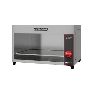 Forno Gratinador Salamandra a Gás FSG 65 Litros Inox Metalcubas