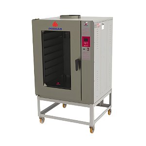 Forno Turbo Elétrico Industrial Com Vapor PRP 8000 8 Esteiras Trifásico Progás