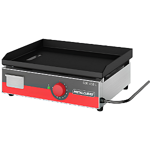 Chapa Bifeiteira Eletrica Profissional Light CBE 450L 5mm Inox Metalcubas