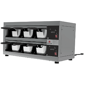 Conservador de Proteínas Industrial PRCPROT-06 Cubas Encosto Inox 1200W Progás
