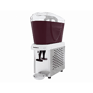 Máquina De Suco 1 Cuba Refresqueira Industrial Elétrica Venâncio 16L 500W Inox