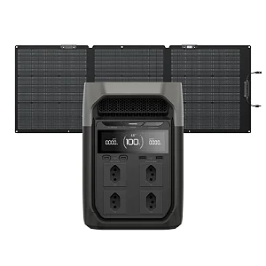 EcoFlow Delta 3  + PAINEL SOLAR 160w